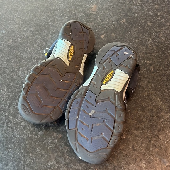 Keen Blue and Black Outdoor Sandals with Toe Protection - Picture 8 of 9